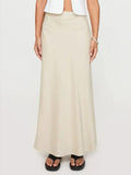 Breathable Opaque Slim Maxi Skirt Lightweight - Southern Shores Clothing