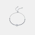 1 Carat Moissanite Sterling Silver Bracelet - Southern Shores Clothing