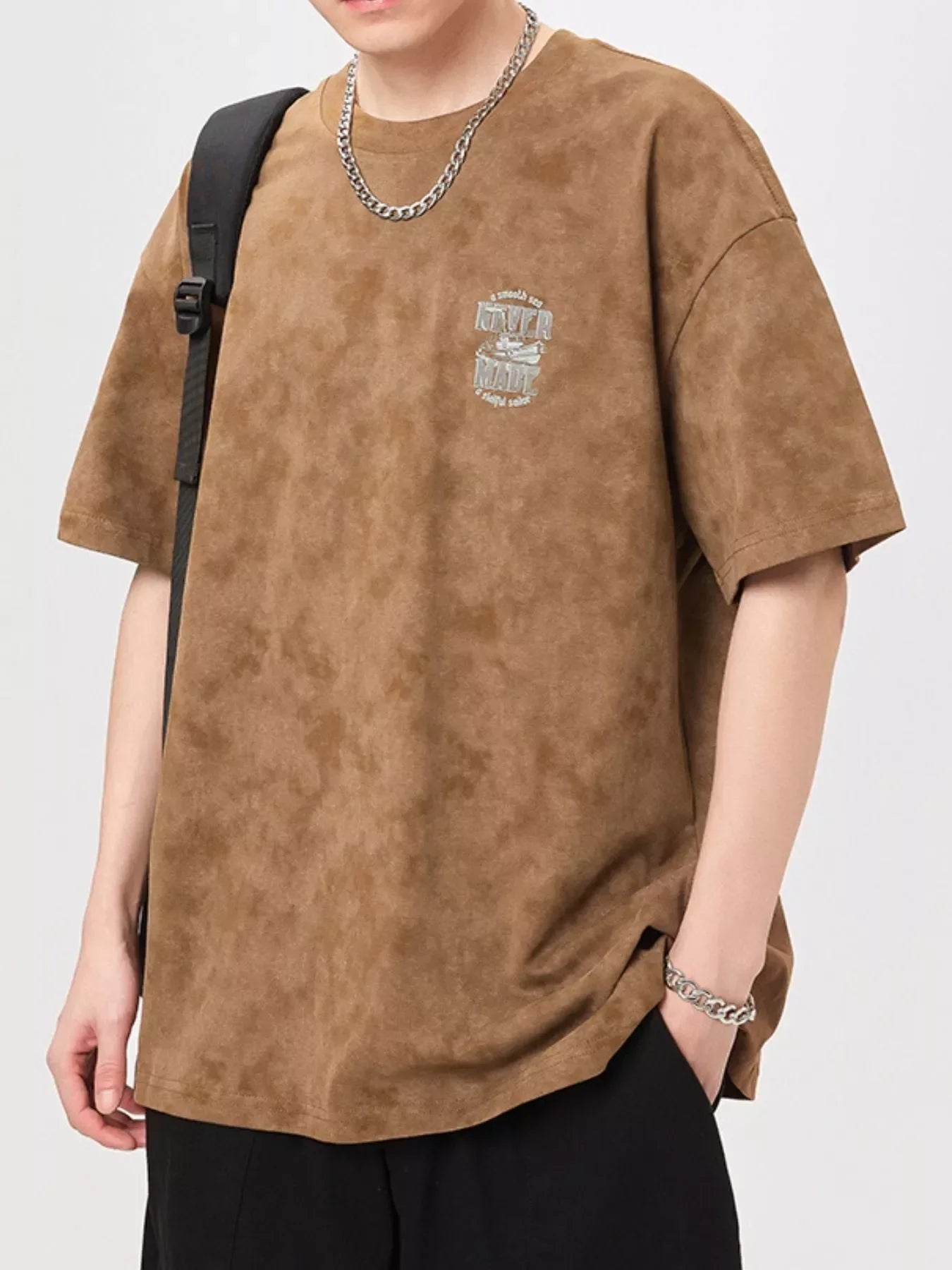 Plus Size Oversized Round Neck T Shirt, Relaxed Fit - Southern Shores Clothing