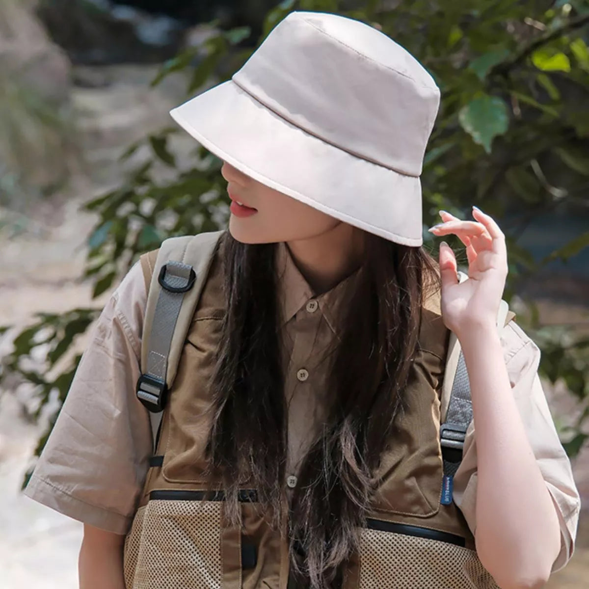 Sun Protection Bucket Hat One Size Lightweight