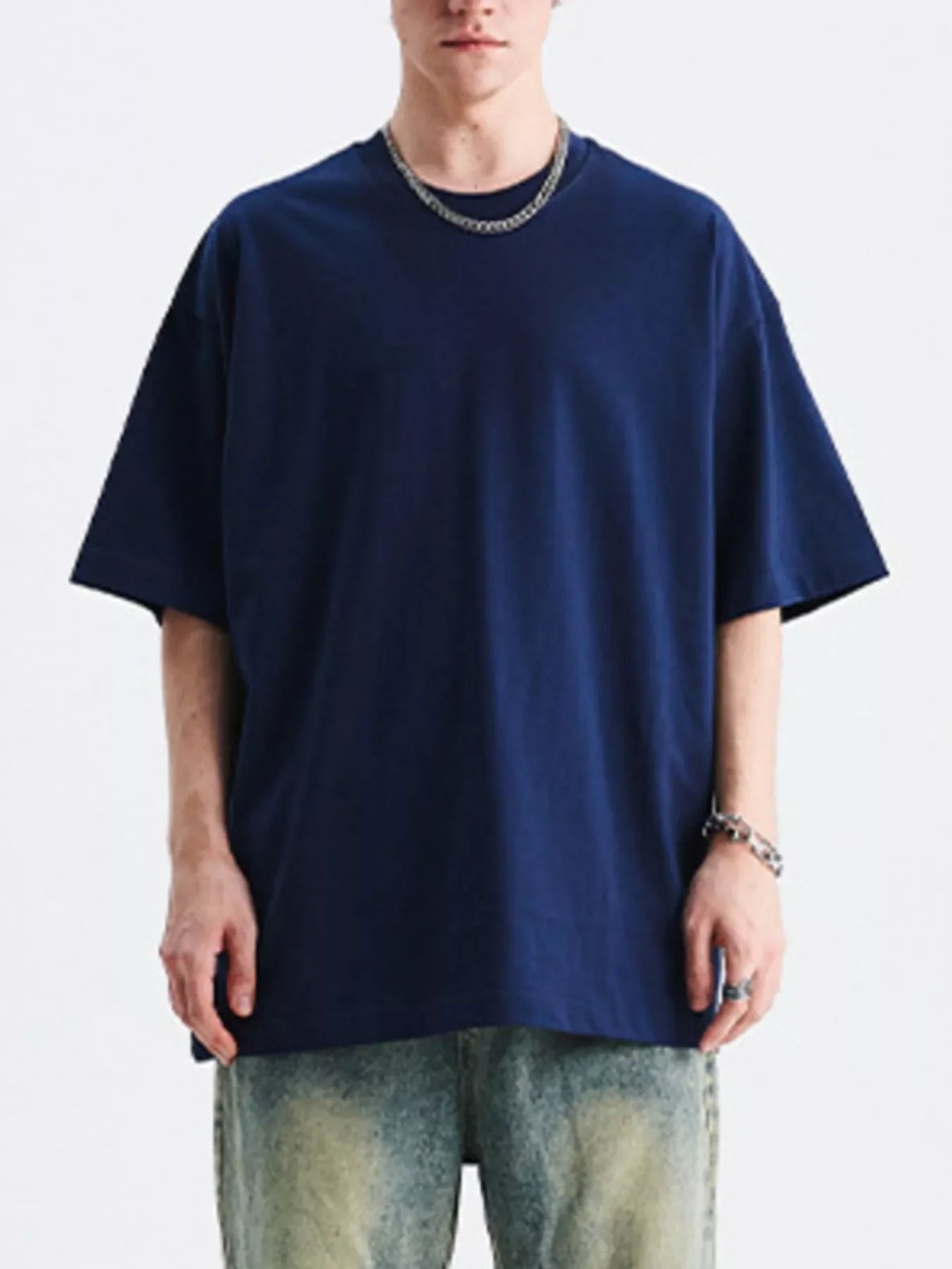 Classic Round Neck Half Sleeve Cotton T Shirt - Southern Shores Clothing