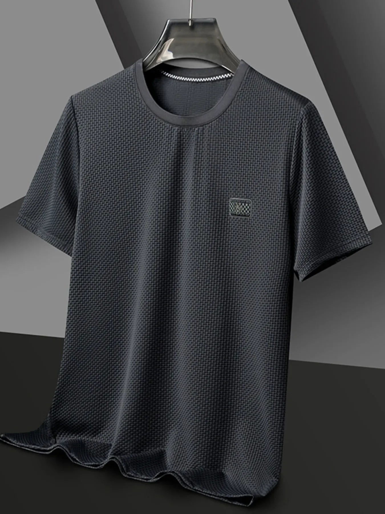 Plus Size Breathable Waffle Knit Tee Shirt - Southern Shores Clothing