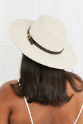 Fedora Hat With Belt Buckle And Adjustable Strap - Southern Shores Clothing