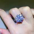 Coastal 10 Carat Moissanite Sterling Silver Ring - Southern Shores Clothing
