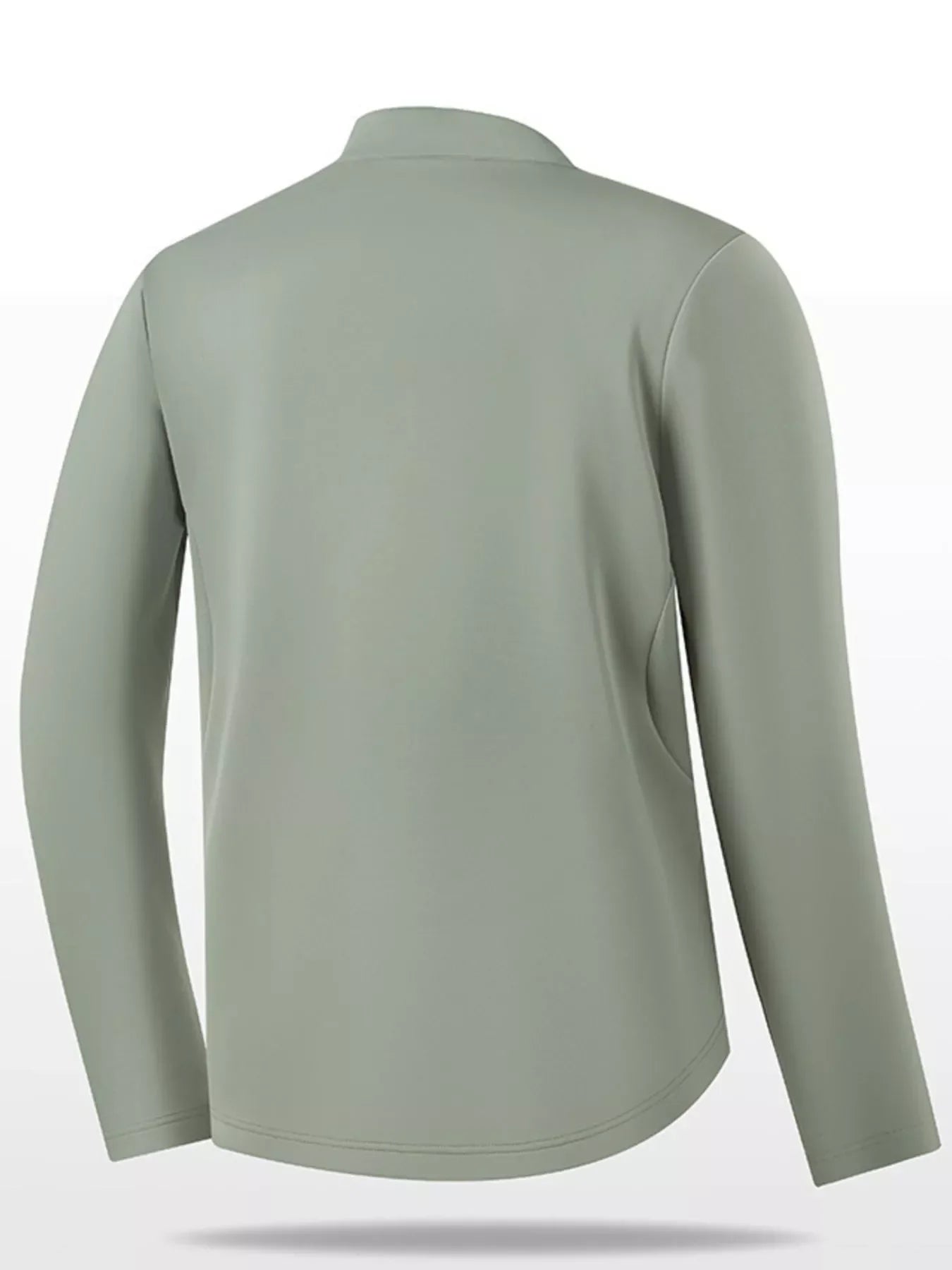 Plus Size Quarter Zip Sweatshirt With Stretch Material - Southern Shores Clothing