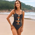 Cutout Ruched Sweetheart One-Piece Swimsuit - Southern Shores Clothing