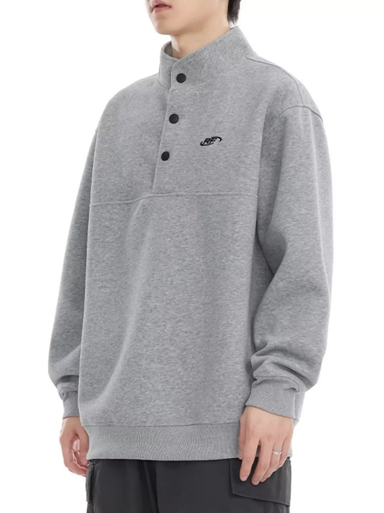 Plus Size Dropped Shoulder Long Sleeve Sweatshirt - Southern Shores Clothing