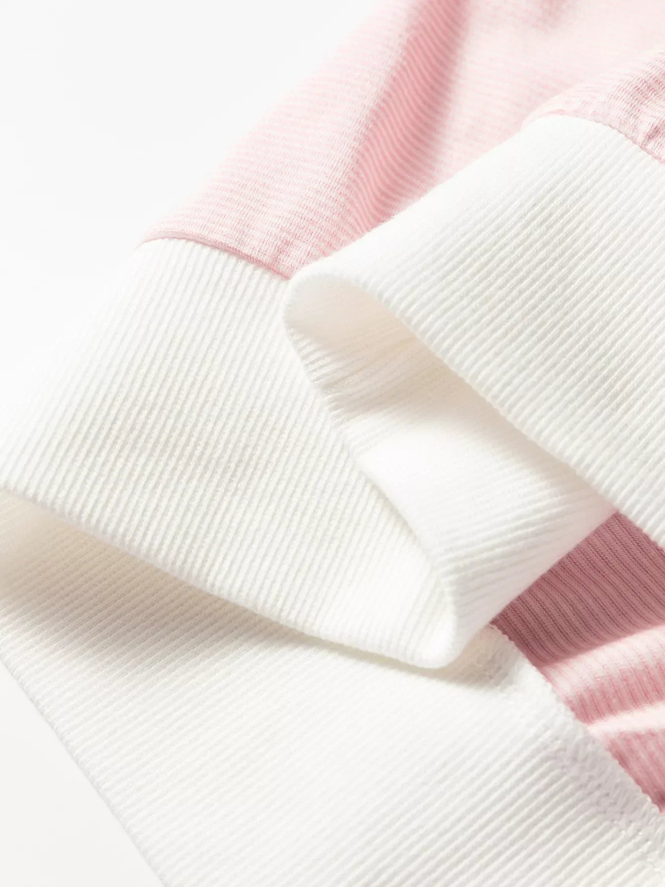 Stripe Contrast Edge Patchwork Long Sleeve Top - Southern Shores Clothing