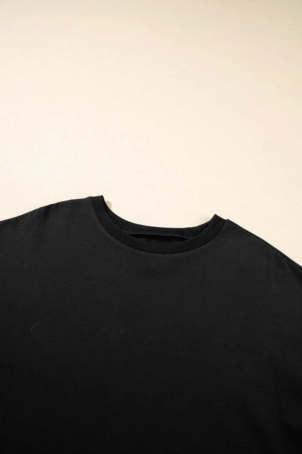 Slightly Stretchy Loose Half Sleeve Hi Low Hem Tee - Southern Shores Clothing