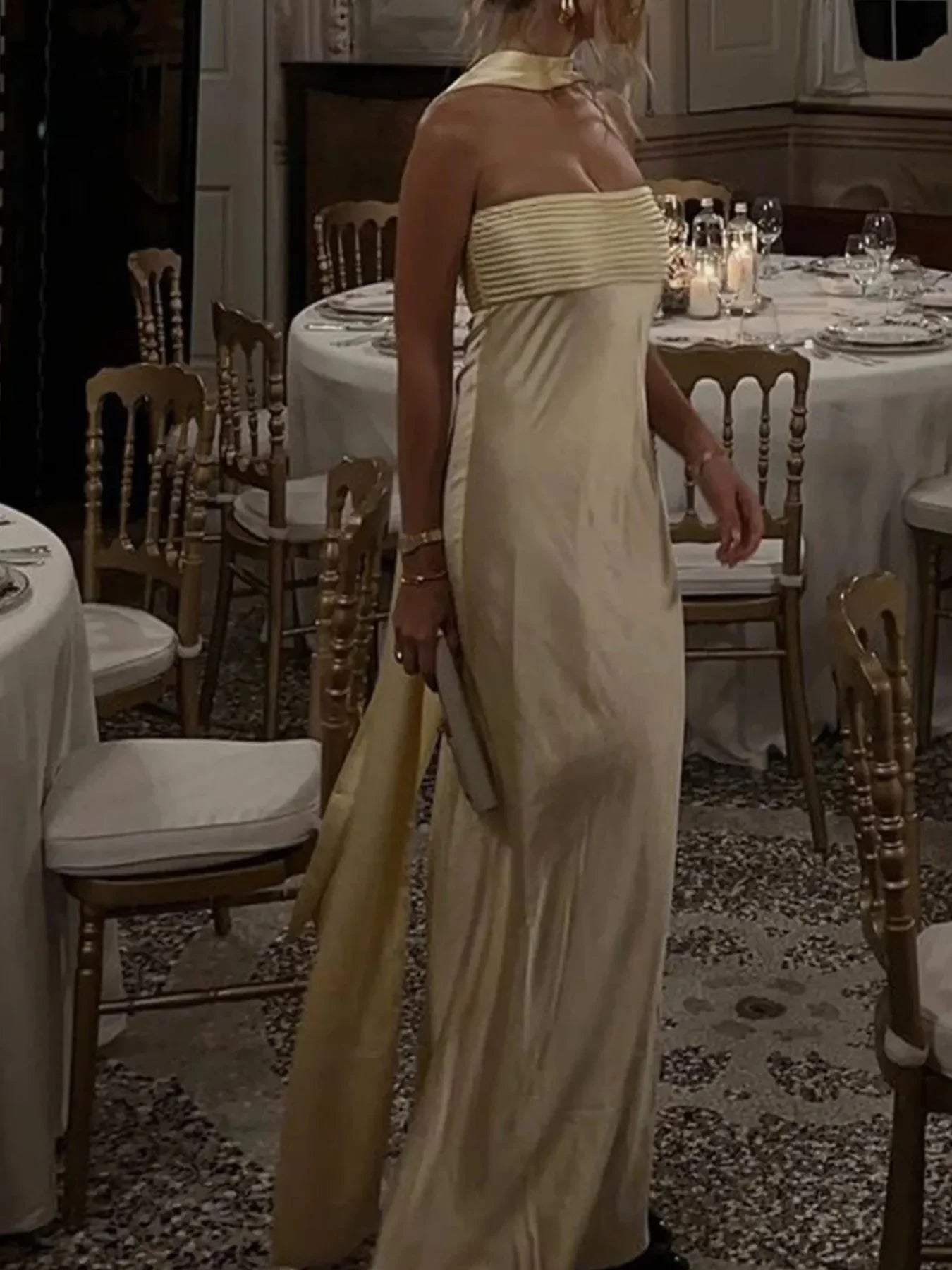 Tube Mermaid Maxi Dress With Fitted Tube Top - Southern Shores Clothing