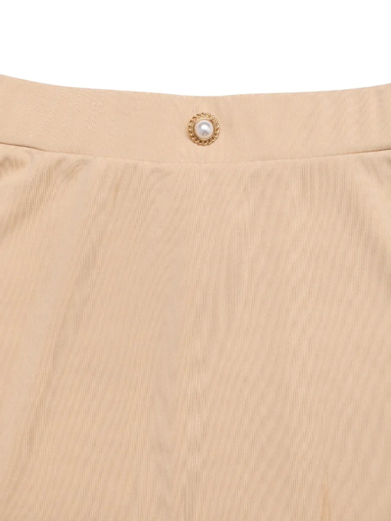 Versatile Layered Midi Skirt With Contrast Hem - Southern Shores Clothing