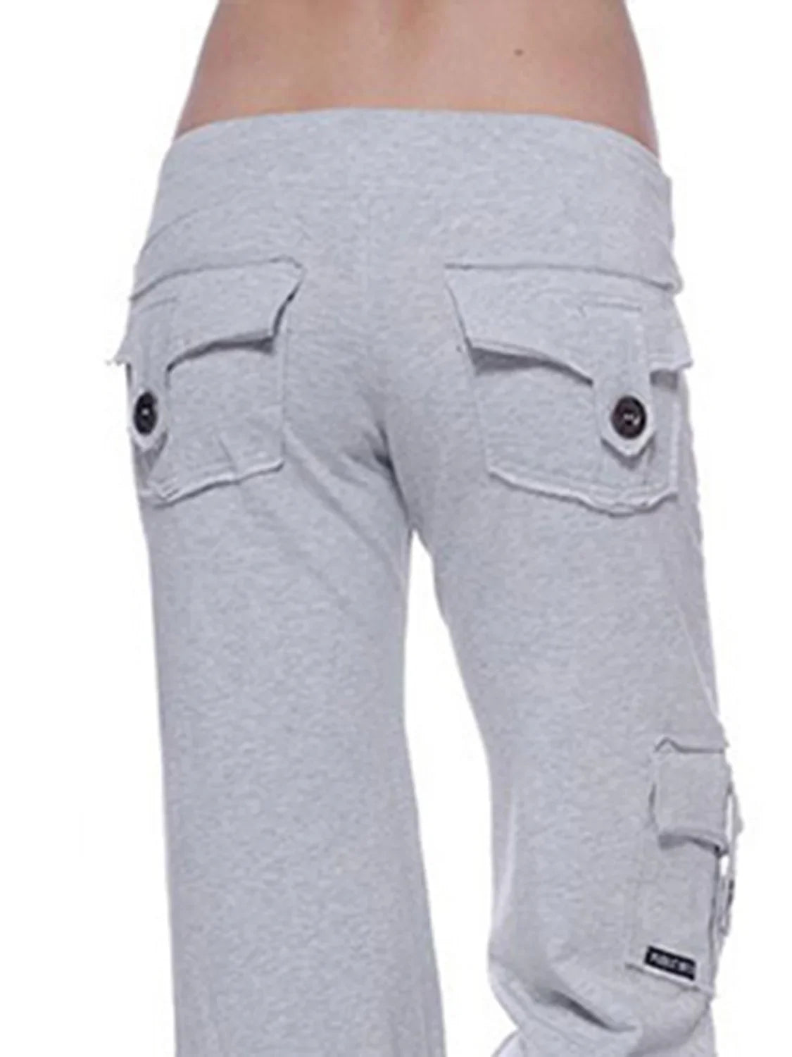 Mid Waist Drawstring Pants With Pockets For Everyday Wear - Southern Shores Clothing