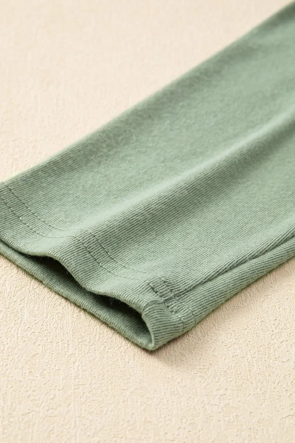Texture Round Neck Long Sleeve T-Shirt - Southern Shores Clothing