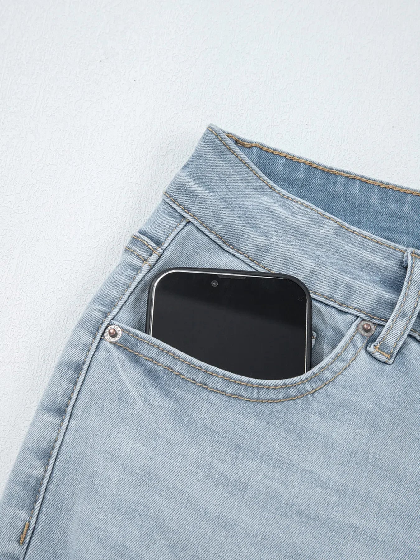 Coastal Distressed Skinny Jeans Mid Rise Ankle Length - Southern Shores Clothing