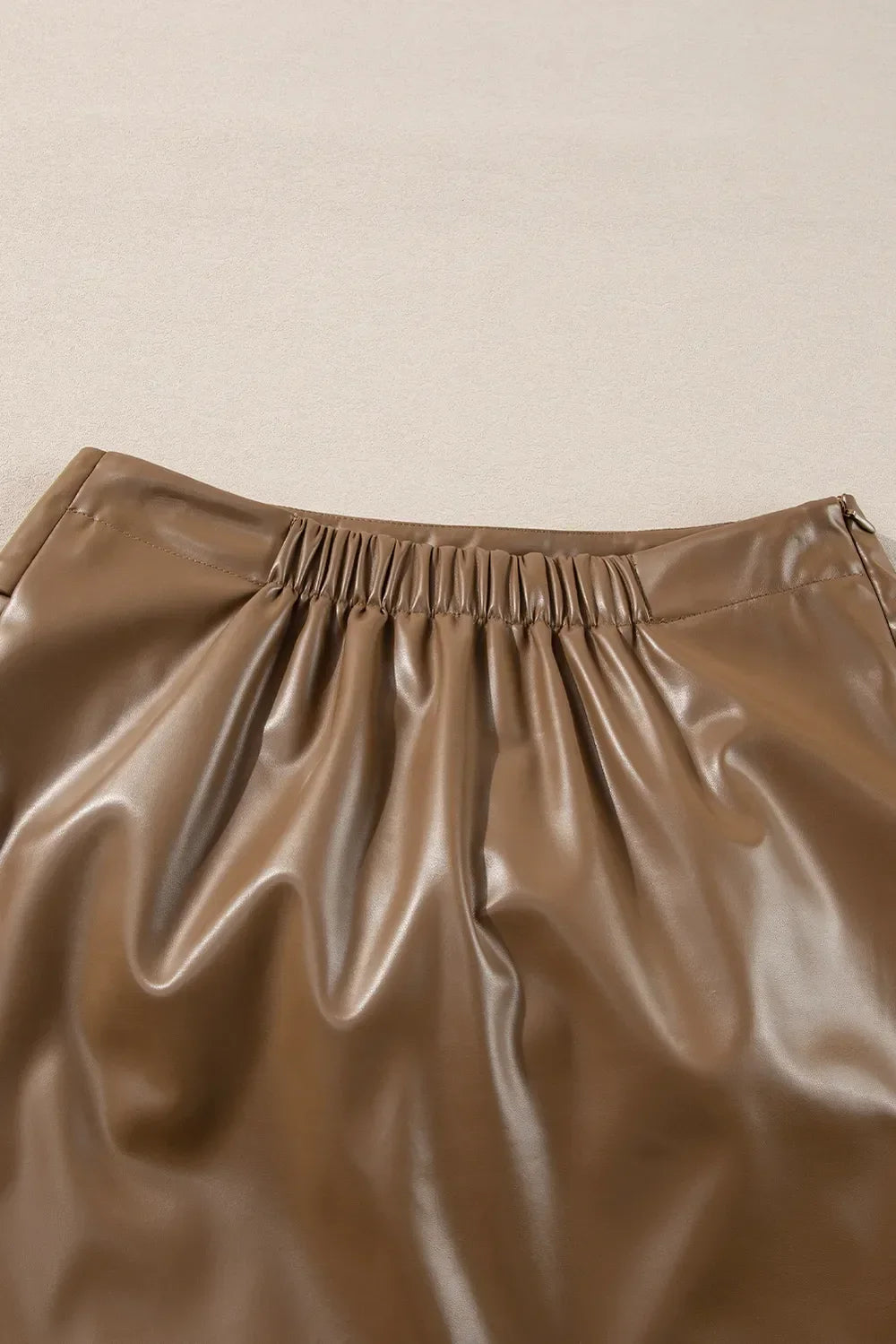 Casual Bowknot Elastic Waist Mini Skirt Lightweight - Southern Shores Clothing