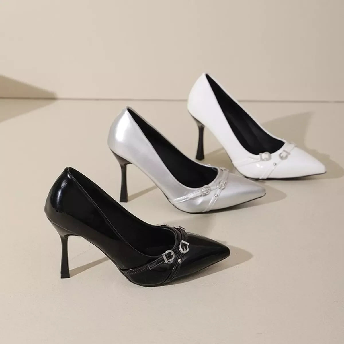 Elegant Point Toe High Heel Pumps For Formal Wear - Southern Shores Clothing