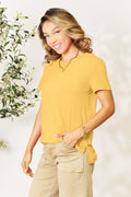 Basic Bae Bamboo Full Size Round Neck Short Sleeve T-Shirt Plus Size - Southern Shores Clothing