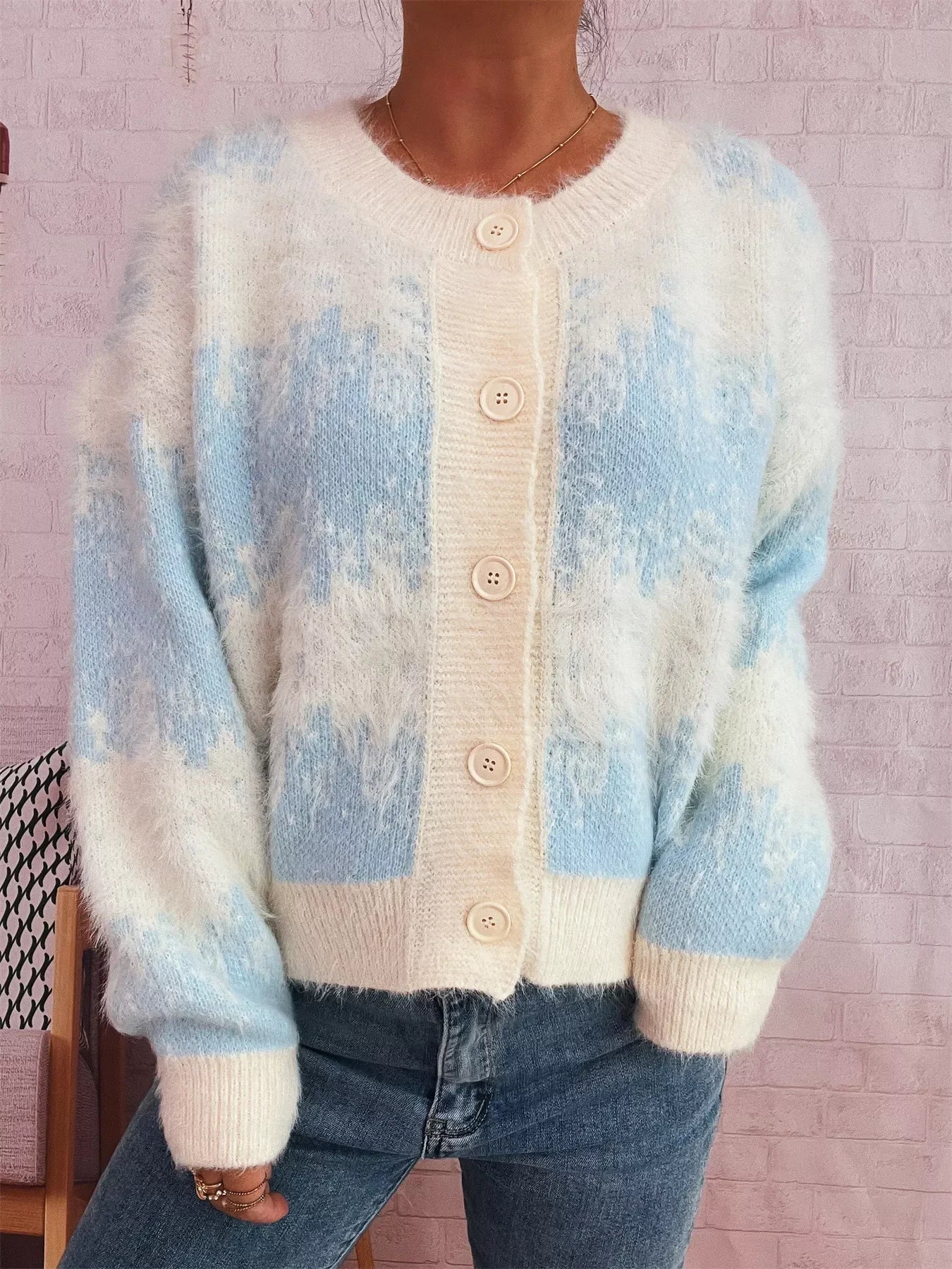 Ribbed Hem Button Up Cardigan With Stretch - Southern Shores Clothing