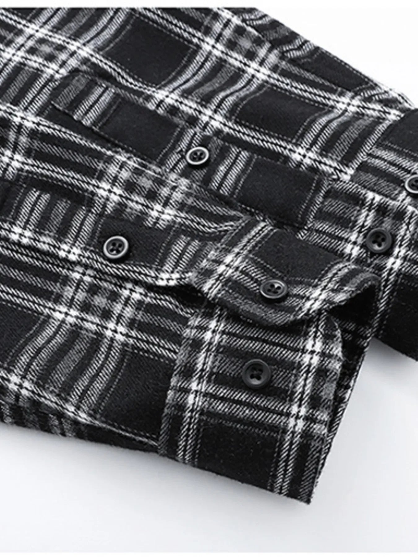 Classic Plaid Button-Up Shirt With Pockets - Southern Shores Clothing