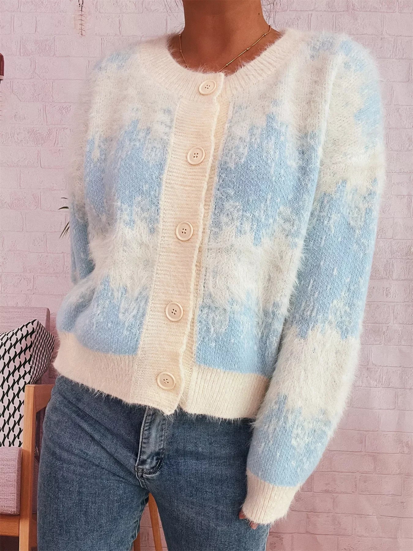 Ribbed Hem Button Up Cardigan With Stretch - Southern Shores Clothing