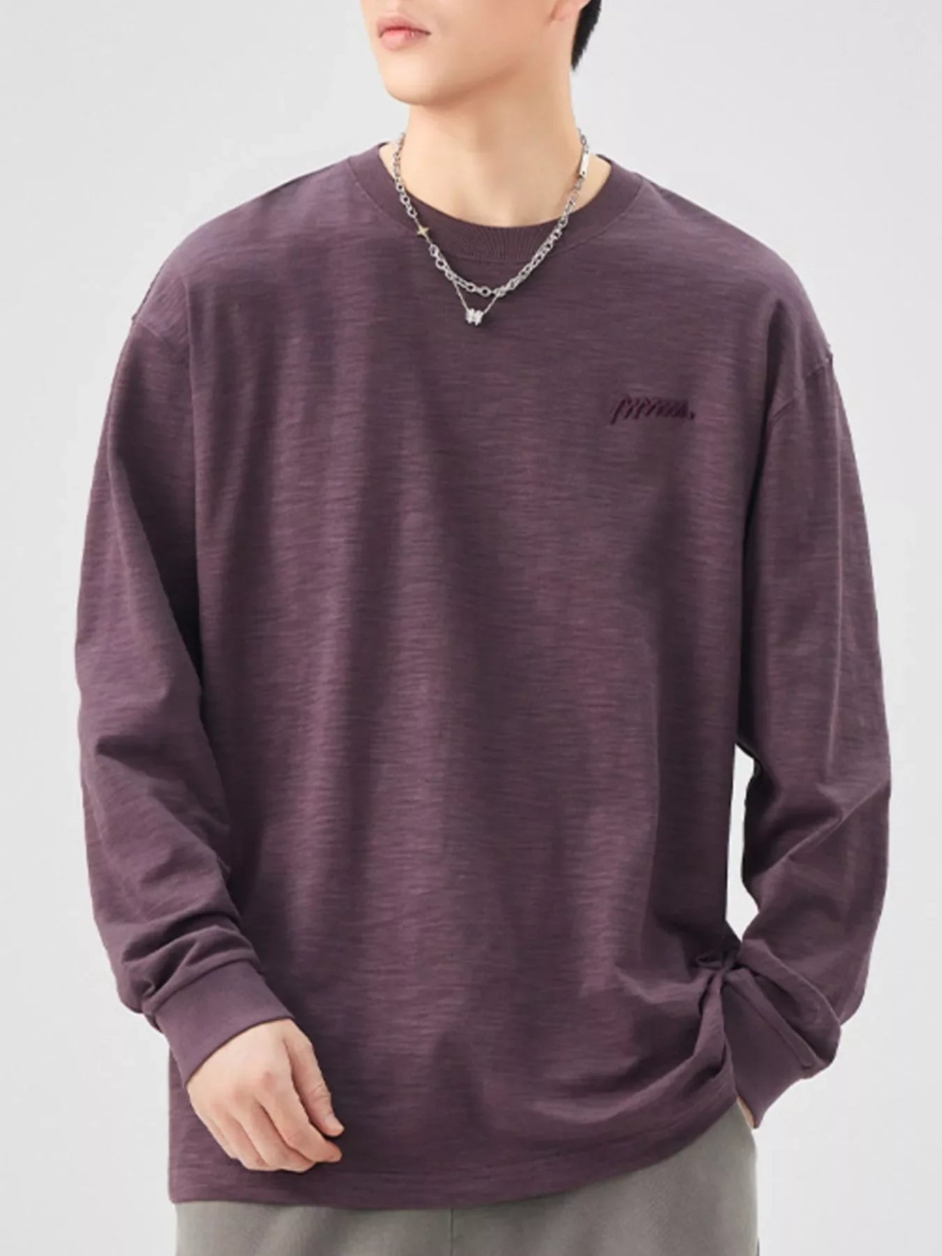 Plus Size Long Sleeve Cotton T Shirt Casual - Southern Shores Clothing
