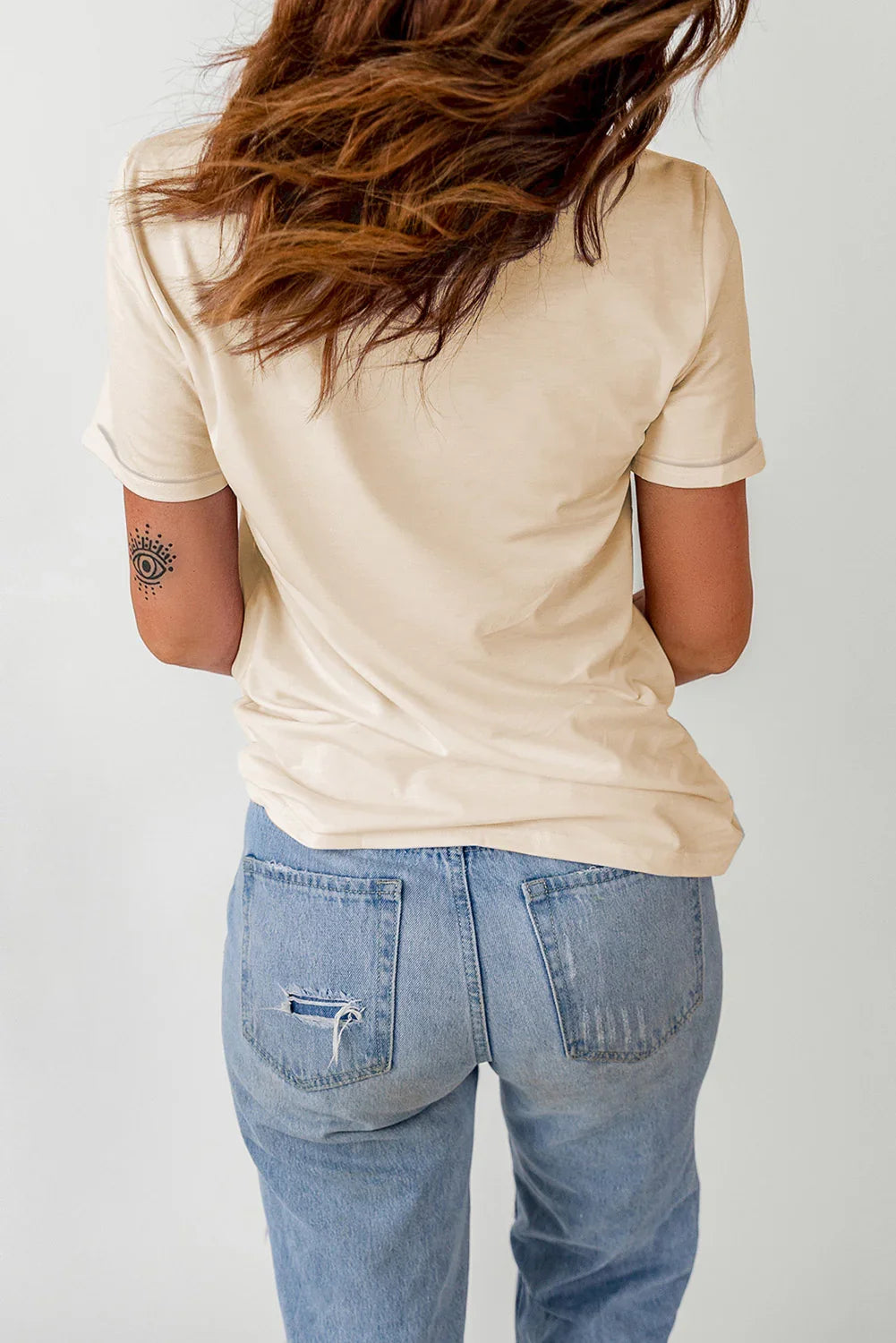 Pumpkin Graphic Round Neck Tee For Casual Fall Wear - Southern Shores Clothing