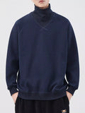 Coastal Plus Size Oversized Turtleneck Sweatshirt - Southern Shores Clothing