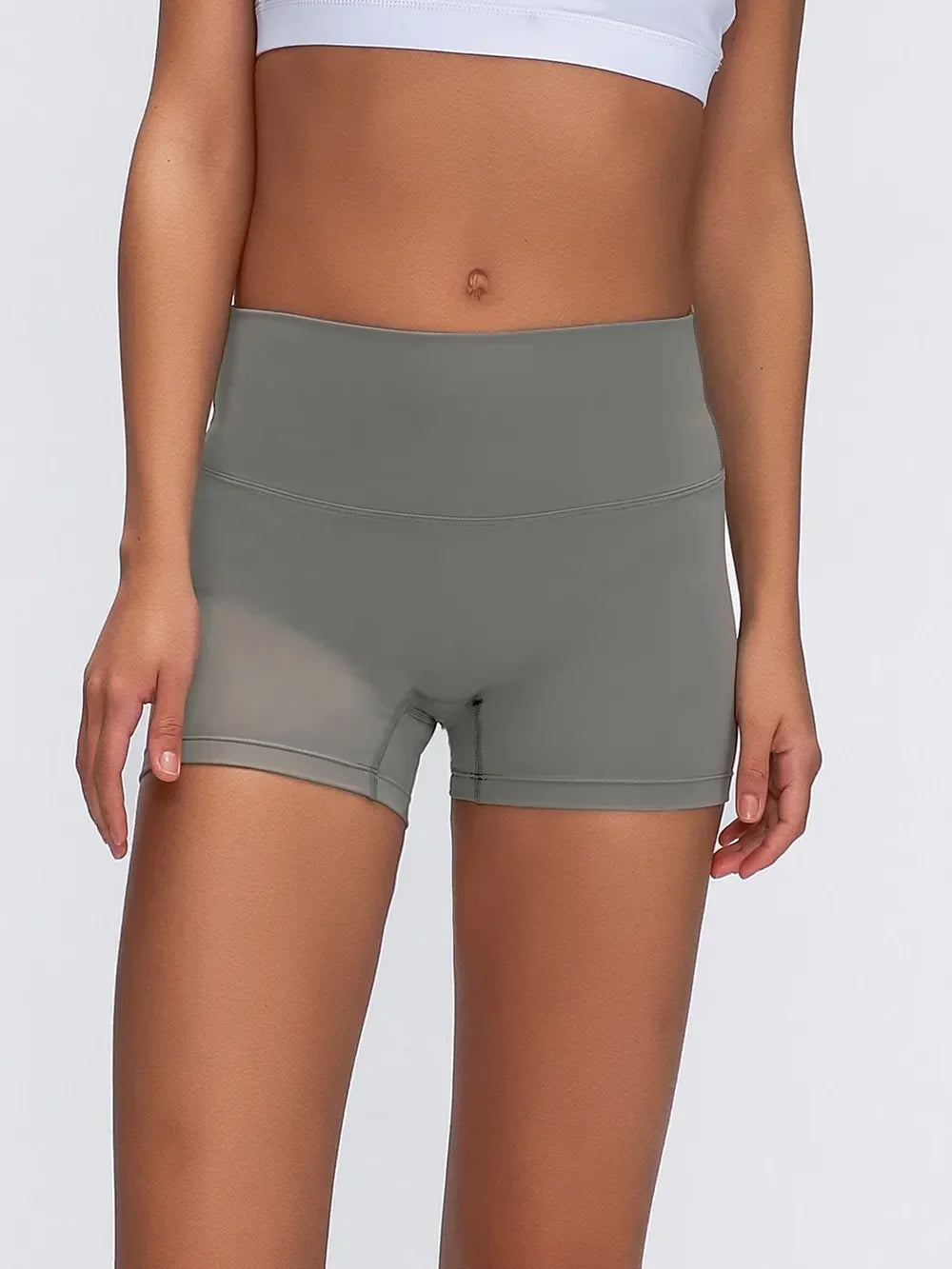 Millennia High Waist Stretch Active Shorts - Southern Shores Clothing