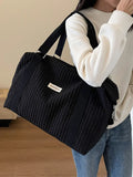Textured Oxford Cloth Travel Duffel Bag For Adventures - Southern Shores Clothing