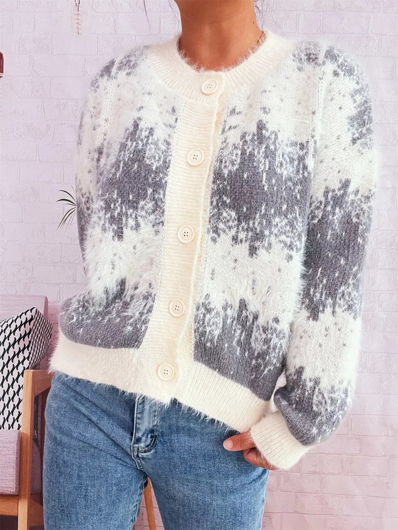 Ribbed Hem Button Up Cardigan With Stretch - Southern Shores Clothing