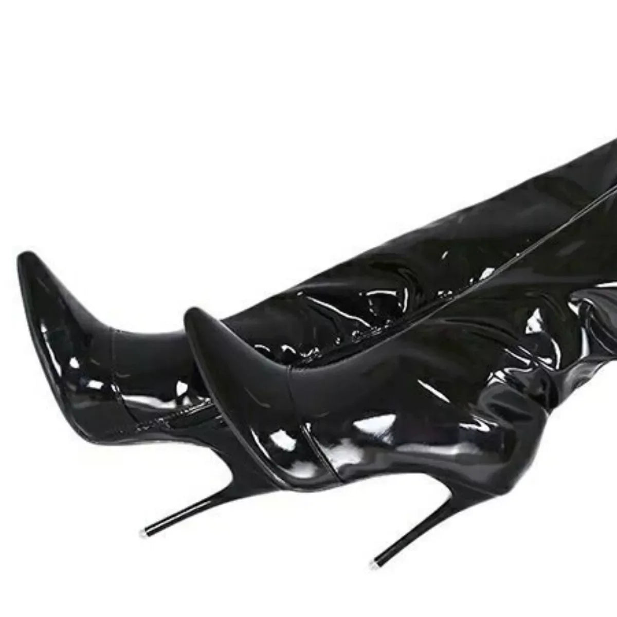 Elegant Point Toe Stiletto Boots High Heel