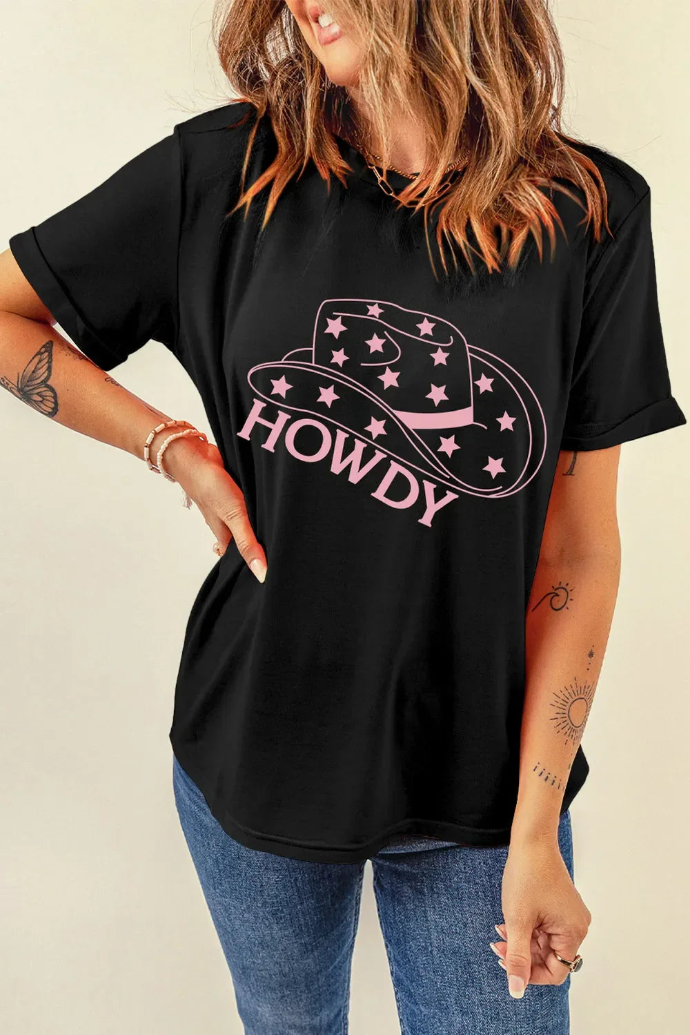 Round Neck Short Sleeve T Shirt Polyester Cotton Blend - Southern Shores Clothing