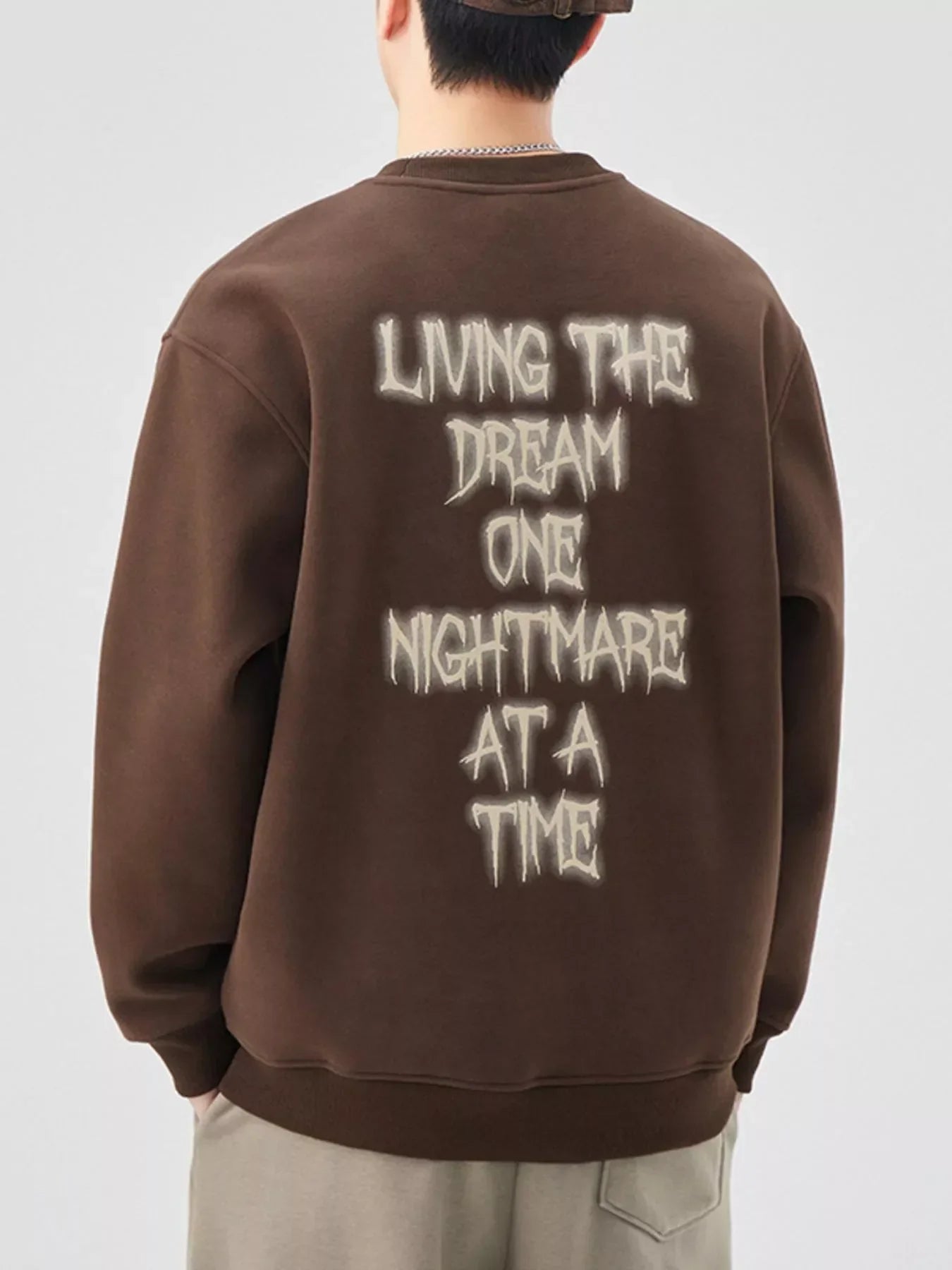 Plus Size Dropped Shoulder Crew Neck Sweatshirt - Southern Shores Clothing