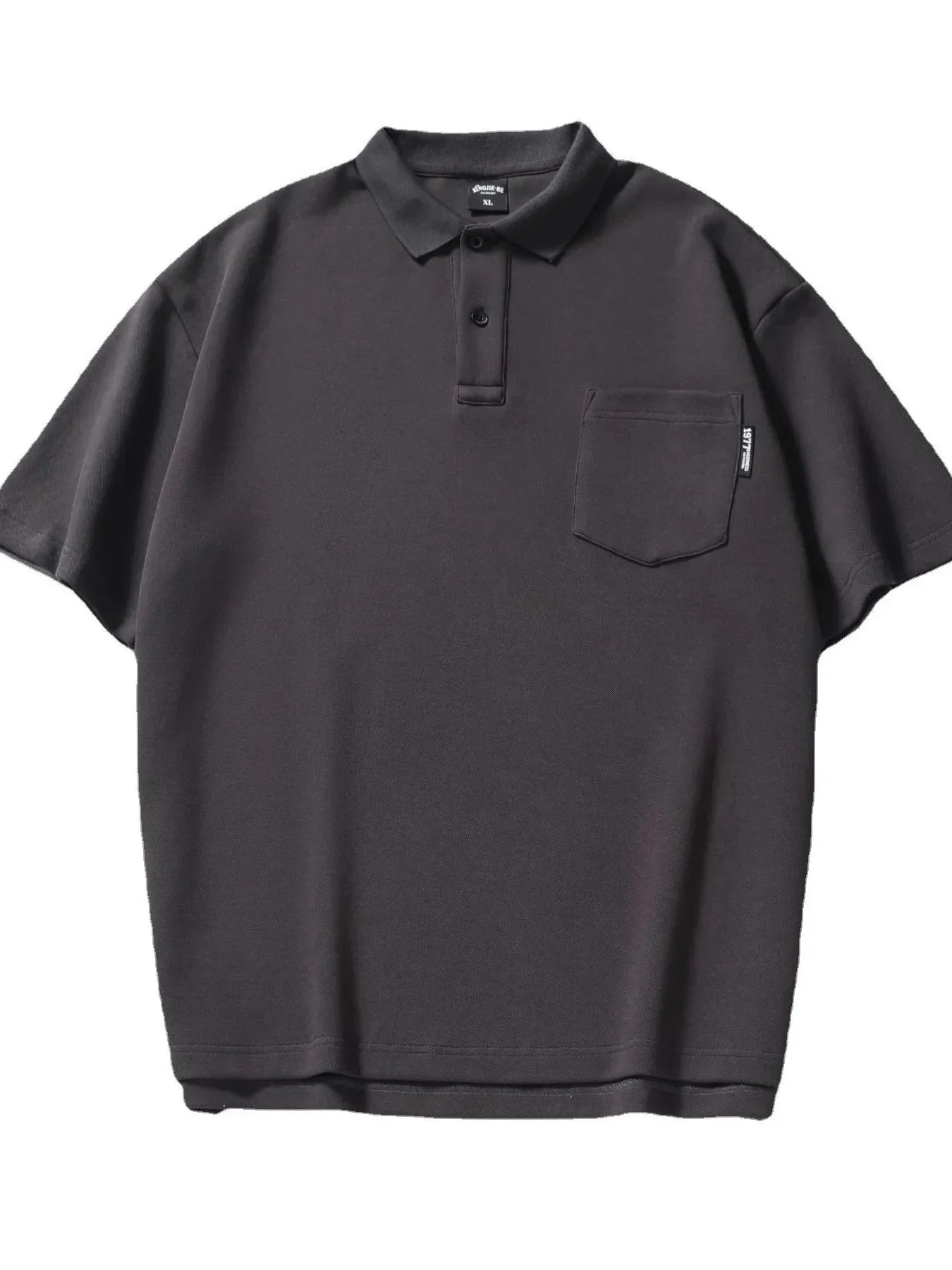 Plus Size Button Detail Polo Shirt With Casual Fit - Southern Shores Clothing