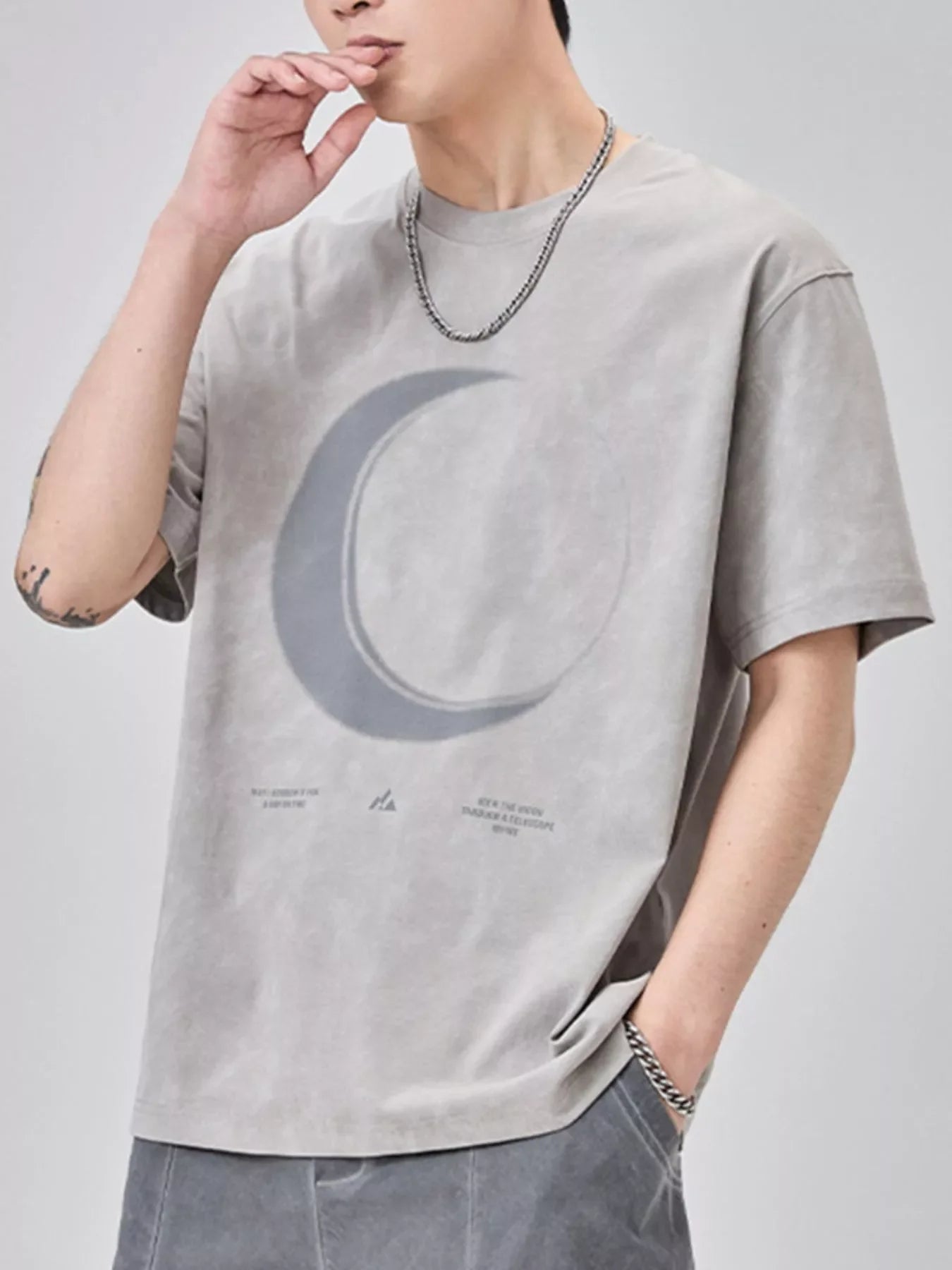 Plus Size Round Neck T Shirt With Oversized Fit - Southern Shores Clothing
