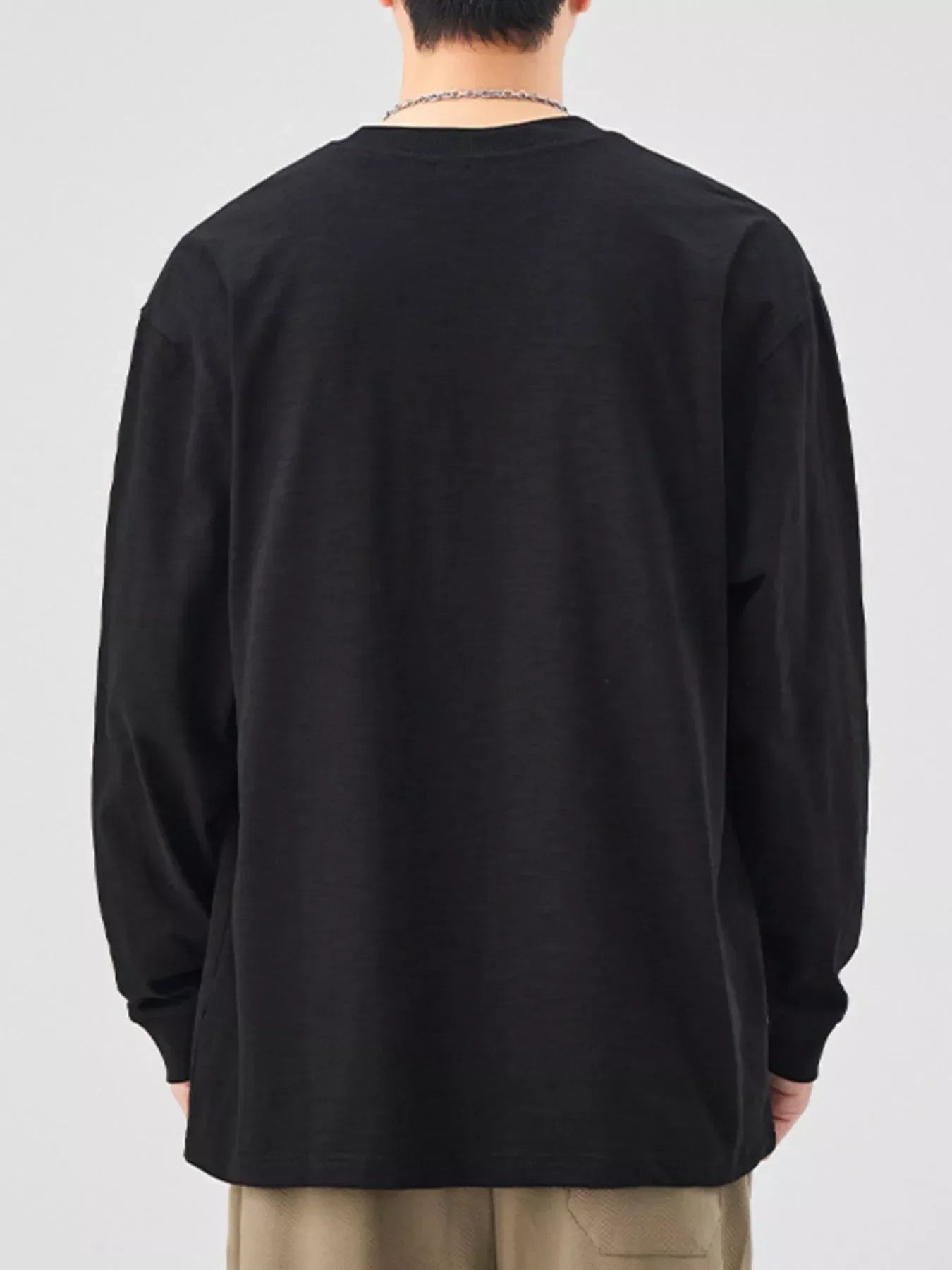 Plus Size Long Sleeve Cotton T Shirt Casual - Southern Shores Clothing