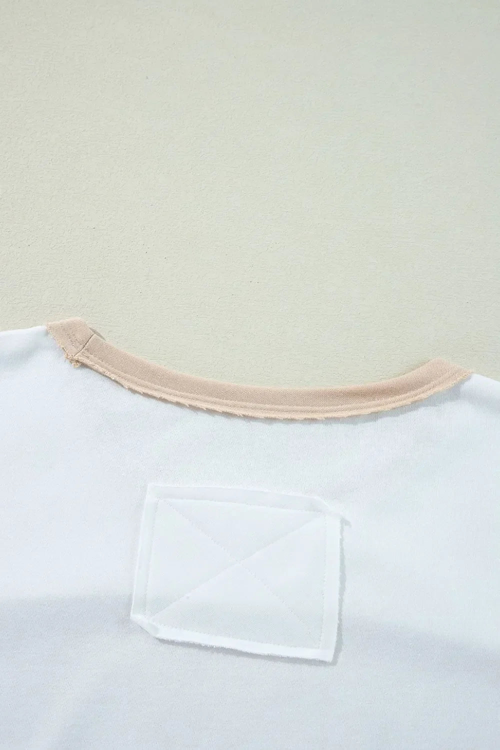 Patchwork Side Split Tunic T-Shirt With Stretch Fabric - Southern Shores Clothing