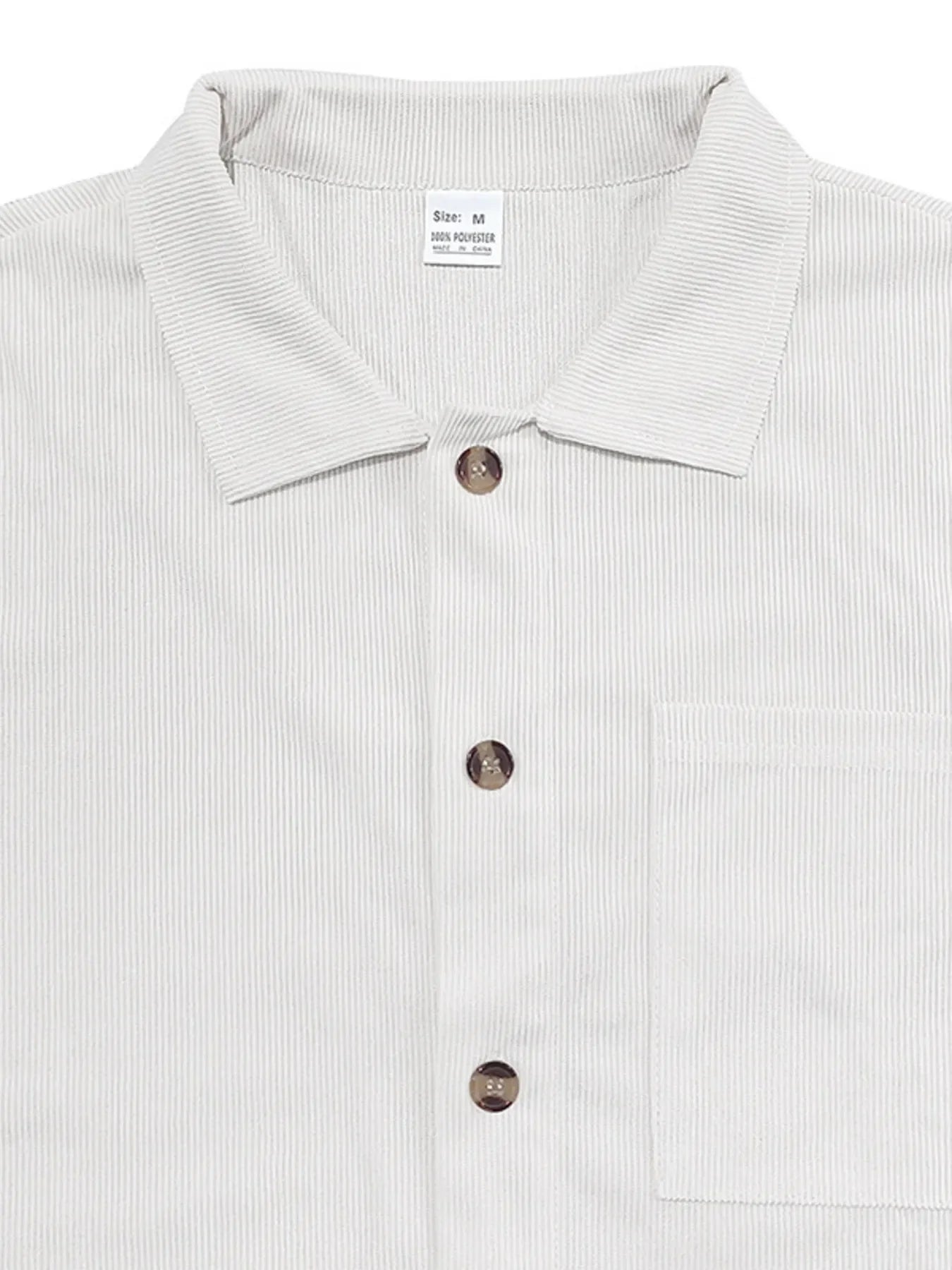 Men's Full Size Button Up Top and Shorts Set Plus Size - Southern Shores Clothing