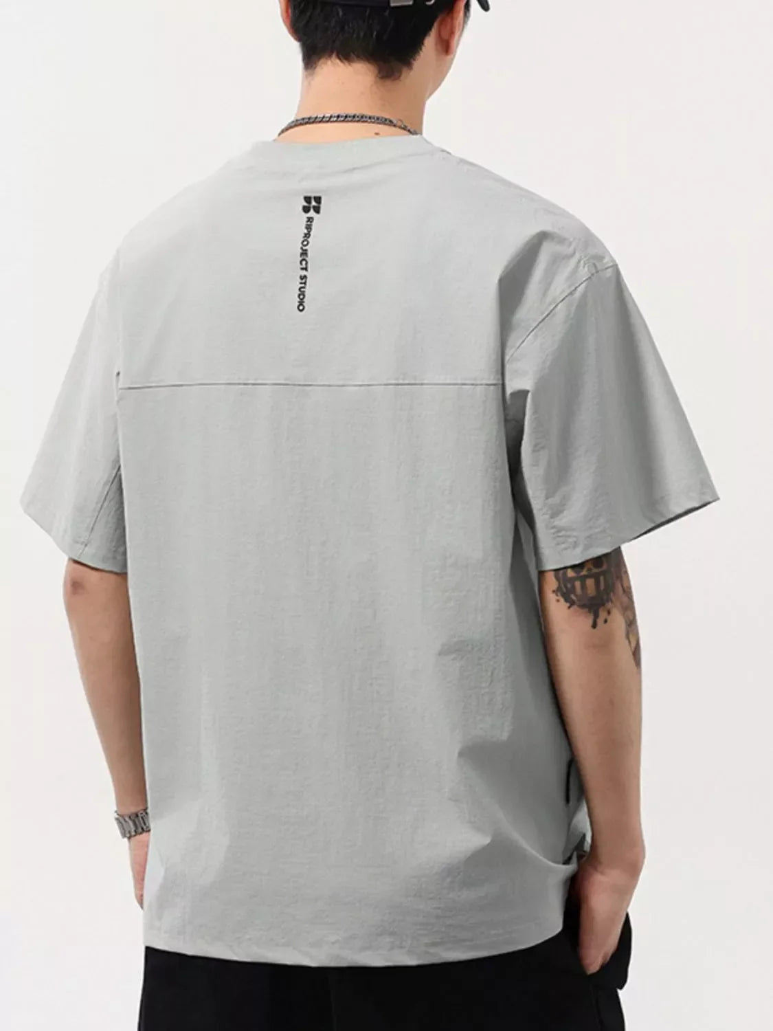 Plus Size Stretch Round Neck T Shirt Relaxed Fit - Southern Shores Clothing