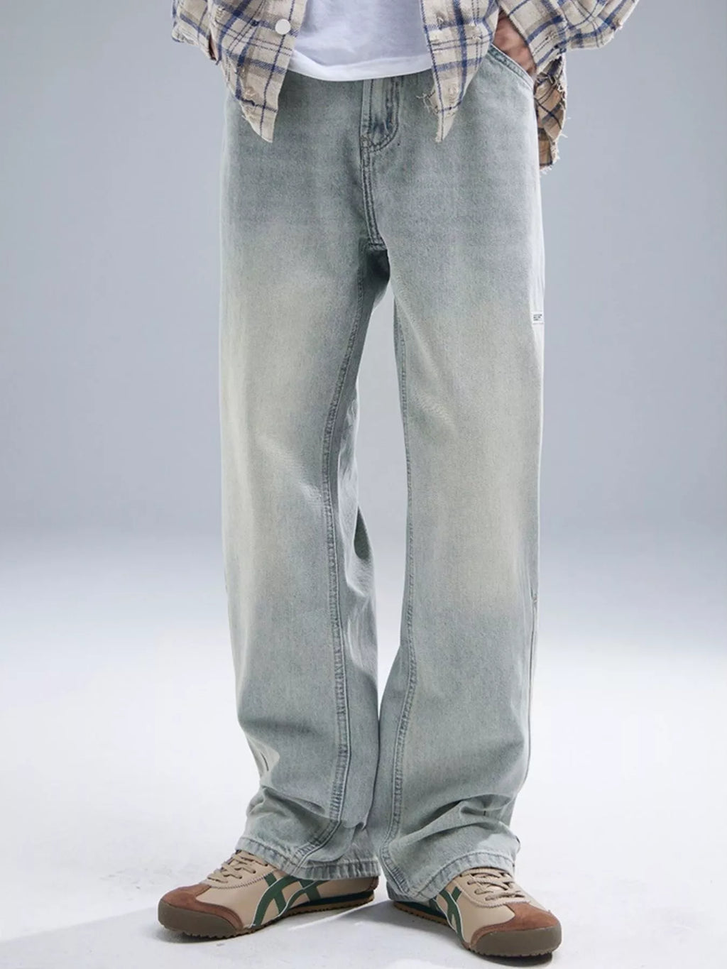 Men's Wide Leg Jeans