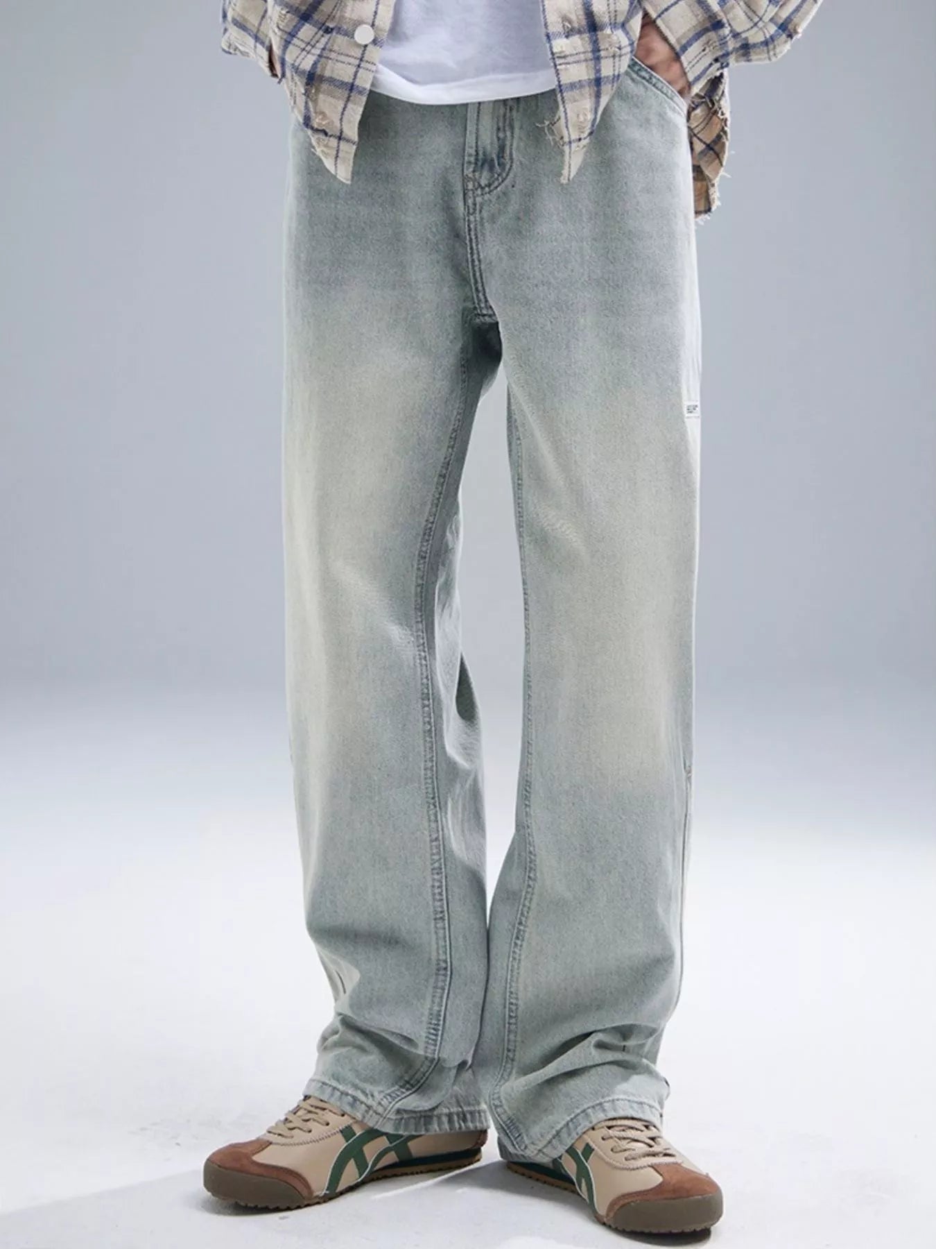 Men's Wide Leg Jeans