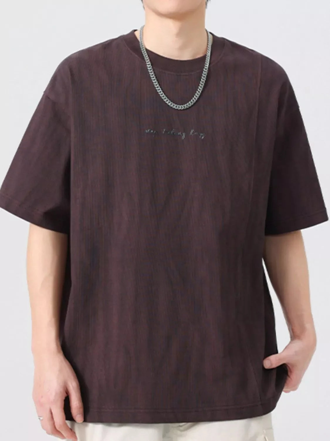 Plus Size Oversized Short Sleeve Cotton T Shirt - Southern Shores Clothing