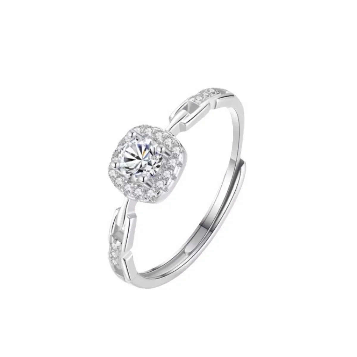Sterling Silver Zircon Ring With Matching Box - Southern Shores Clothing