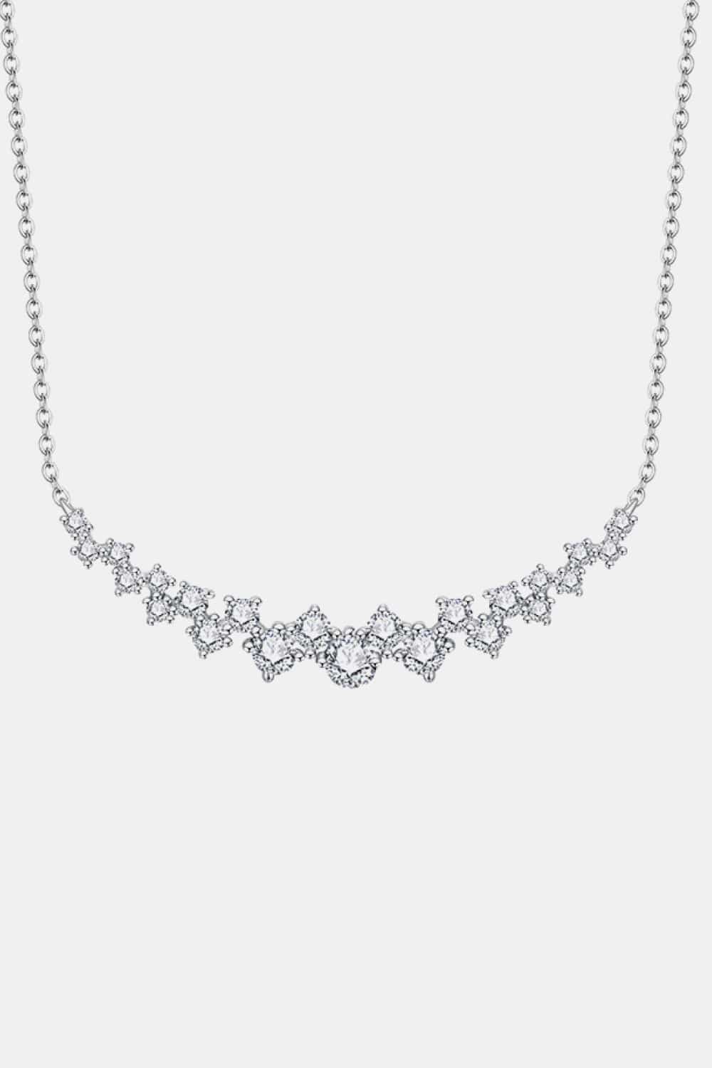 Southern Shores 1.64 Carat Moissanite Sterling Silver Necklace