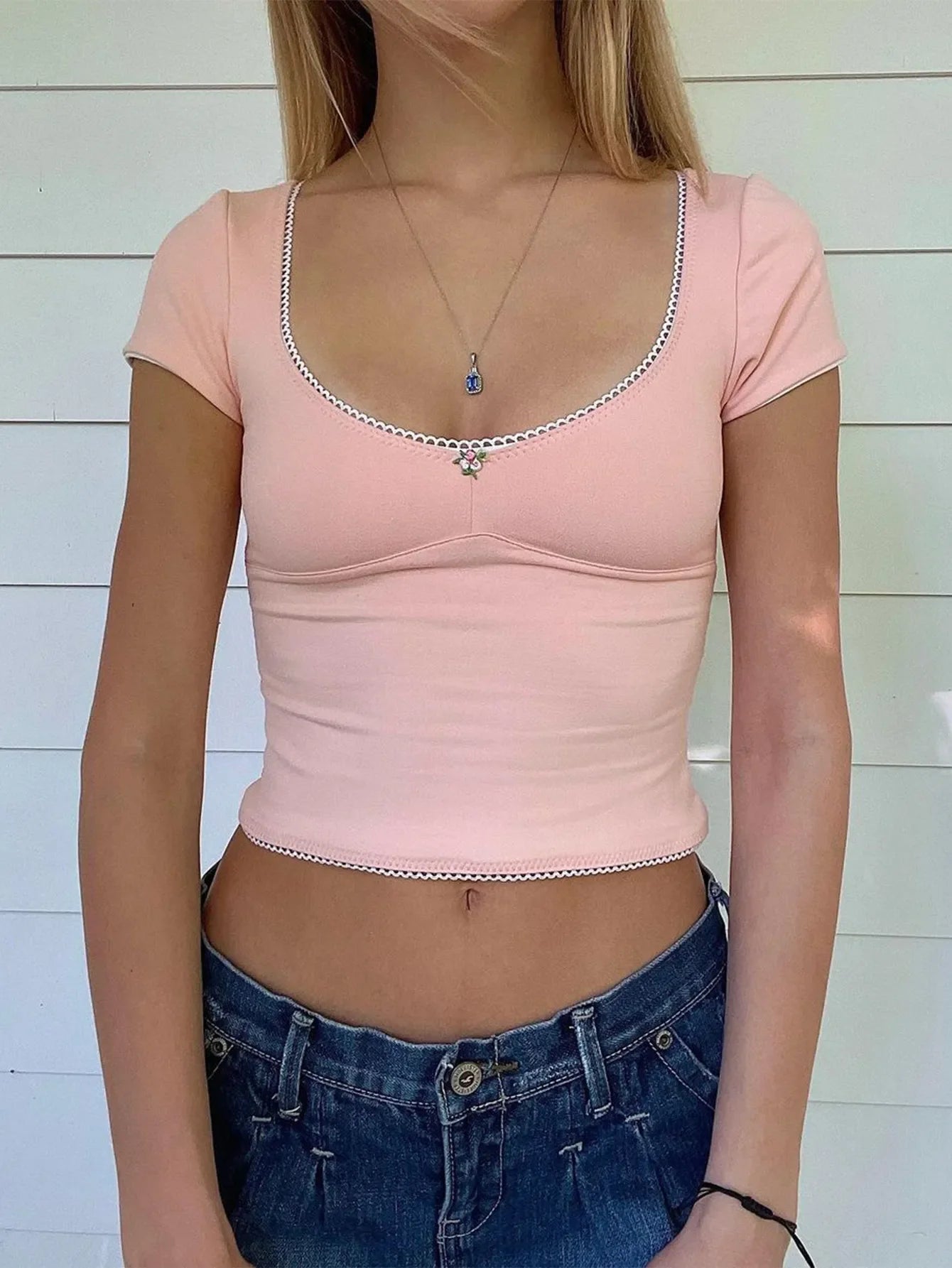 Scoop Neck Short Sleeve T-Shirt - Southern Shores Clothing