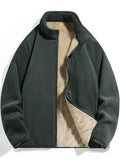 Plus Size Fleece Lined Zip Top With Pockets - Southern Shores Clothing