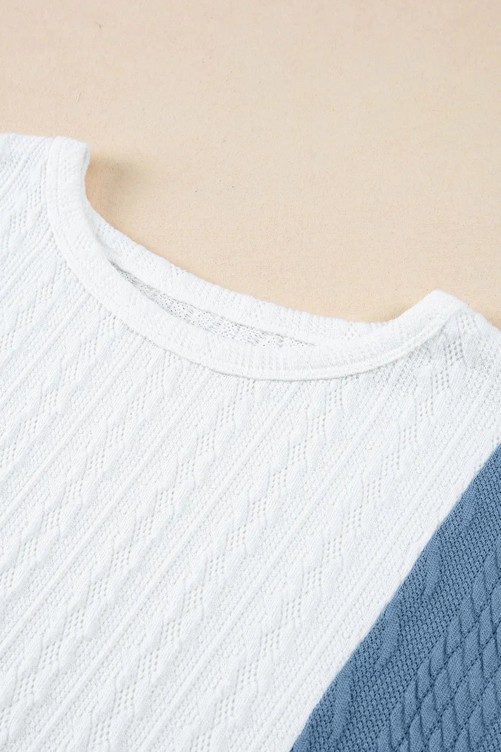 Textured Block T Shirt With Stretch Fabric - Southern Shores Clothing