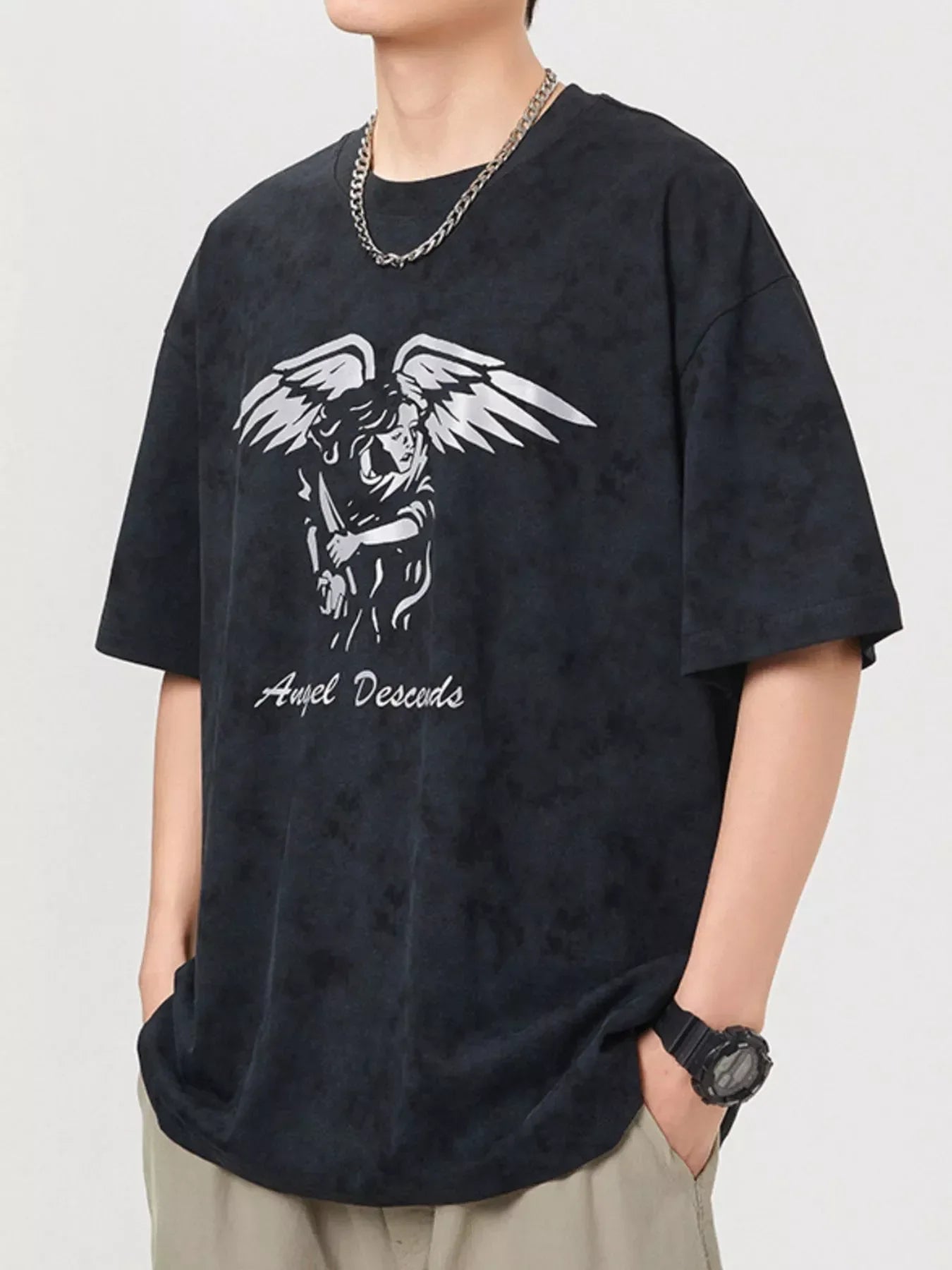 Plus Size Oversized Graphic T-Shirt Cotton - Southern Shores Clothing