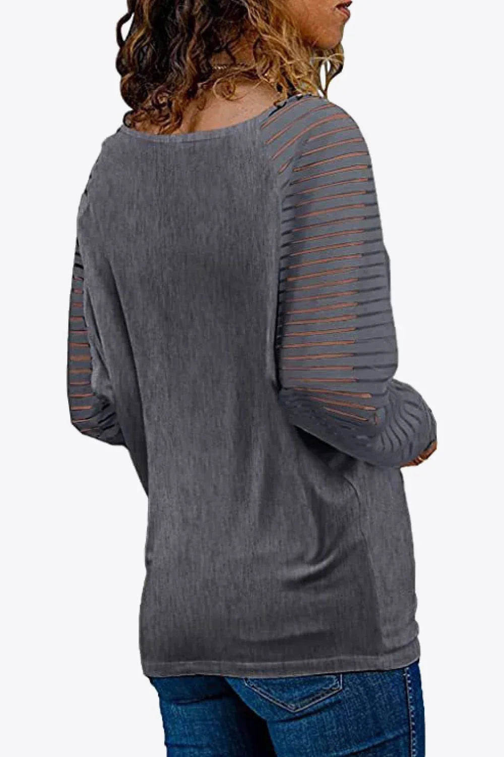 V-Neck Raglan Long Sleeve T-Shirt for Everyday Comfort - Southern Shores Clothing