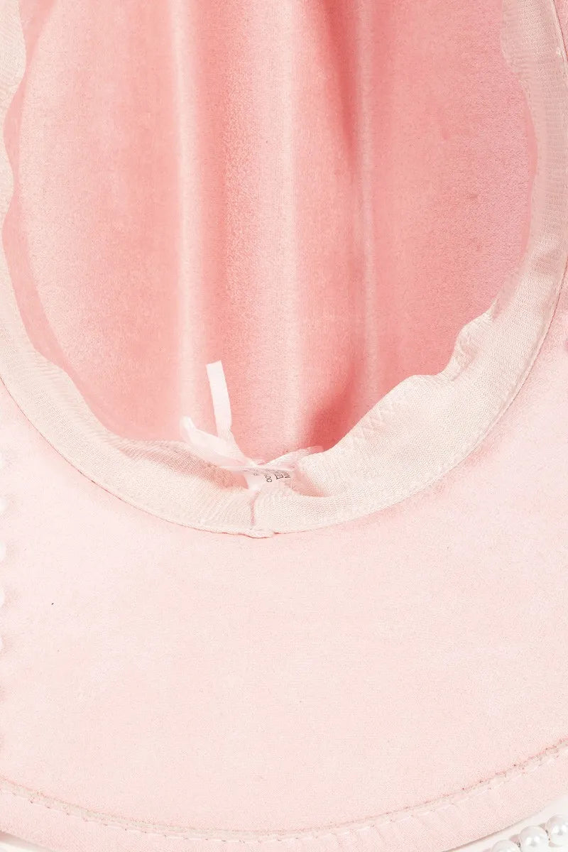 Ornate Band Cowboy Hat One Size Fashion Accessory